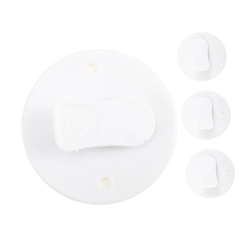 Set of 8 Smooth Bath Curtain Clamps Rusts Resistant Drapery Clips Easy Operations Prevents Tearing Bathroom Essential