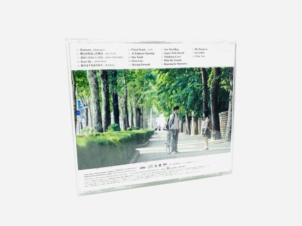 [USED] Korean drama "Eighteen Moments" OST / Domestic soundtrack CD / With obi / Ong Seong Woo