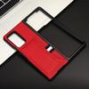 High Quality For Samsung Galaxy Z Fold3 2 3 Fold 4 5g Case Litchi Pattern Card Leather Cover