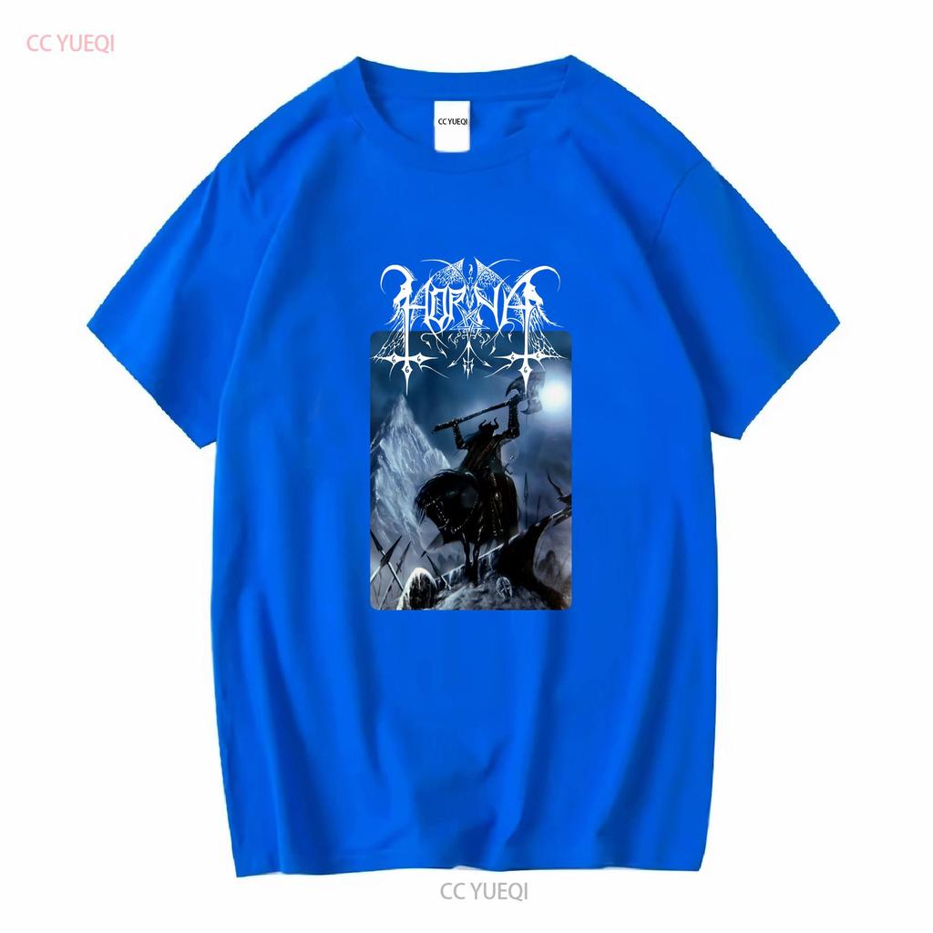 Horna Perima Vihassa Ja Verikostossa Black T Shirt vintage Washed Stretched Unisex Comfortable graphic Stylish