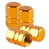 4Pcs Dustproof Aluminum Valve Caps Universal Tire Stem Covers For Car Truck Moto
