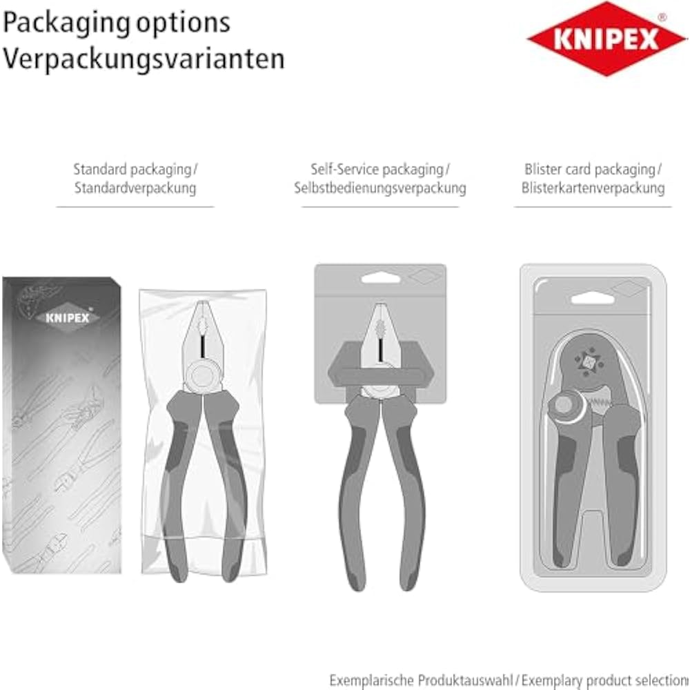 KNIPEX KNIPEX 8605-180 PLIER WRENCH