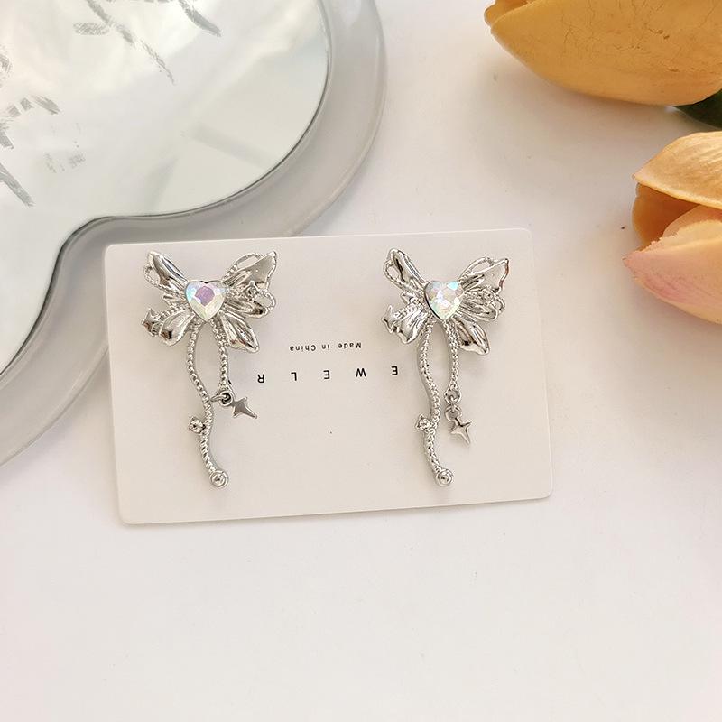 

Трендовые серьги-кисточки 2024 из серебряной иглы S925, милые и крутые