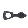 1/2/4 Pcs Flush Mount Fishing Boat Rod Socket Pvc Fishing Rod Holder Cap Gasket Kayak Boat Canoe Tackle Support Accessories