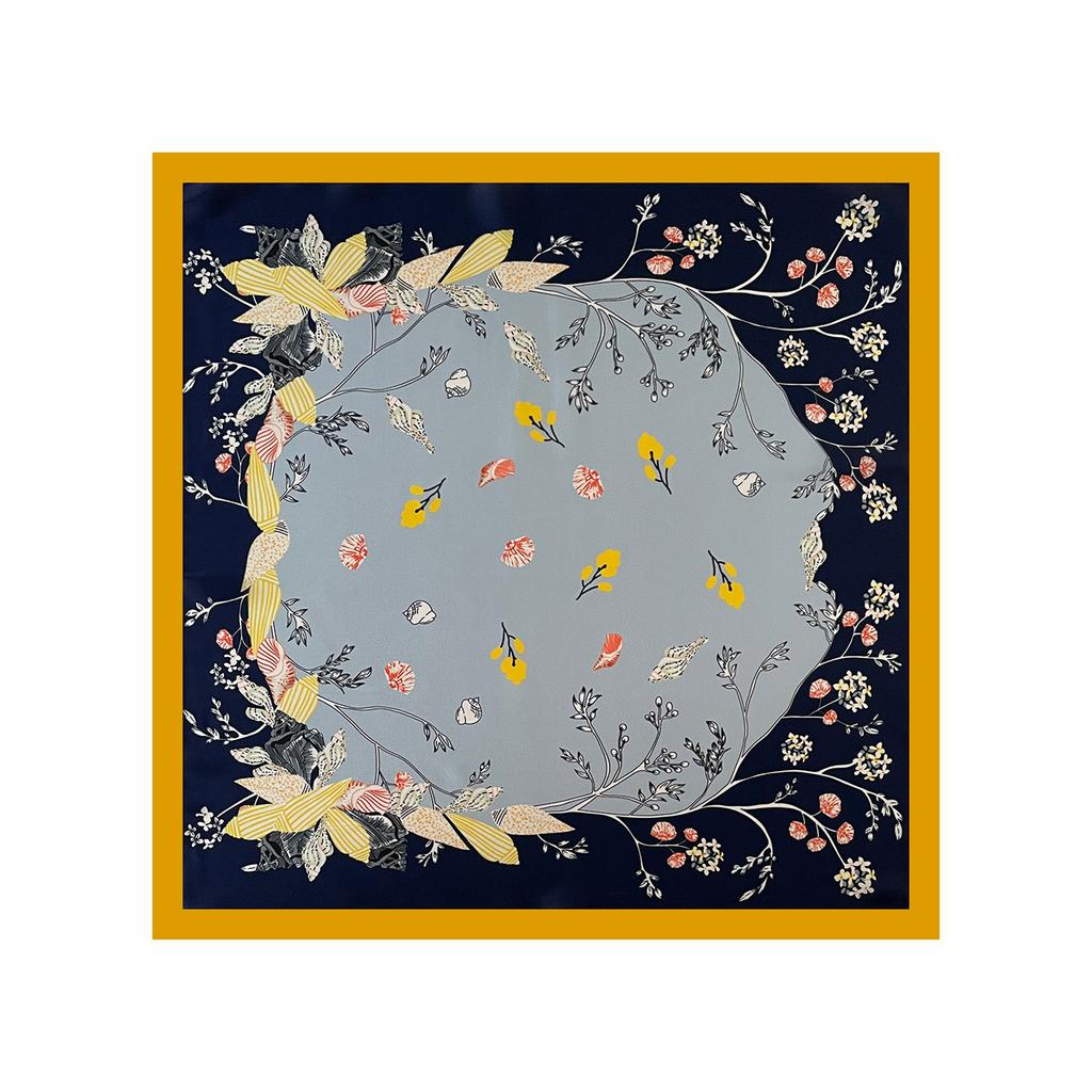 53 Satin Chiffon Silk Scarf Silk Silk Scarf Versatile Spring And Summer Temperament Decorative Scarf Silk Scarf Square Scarf Advanced Sense