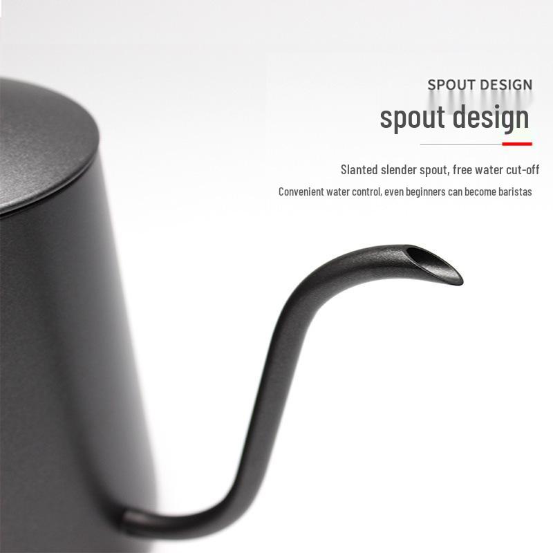 Teflon Long-Spout Pour-Over Kettle for Coffee and Tea Brewing