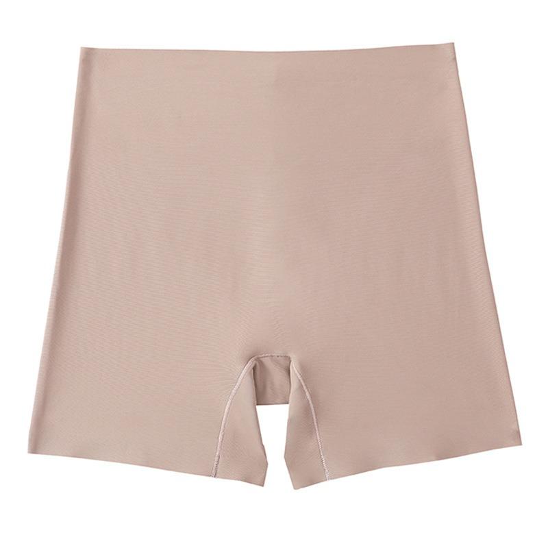 Women Mid Waist Tummy Control Seamless Butt Lifting Shapewear Safety Pants