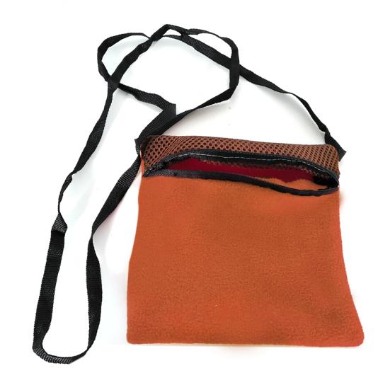 

Portable Breathable Hamster Hedgehog Bag Carrier Cage Pets Outdoor Travel Pouch кофейный