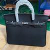 Togo First Layer Cowhide Platinum Bag Large 35 Strapless Leather Women's Bag Handbag Versatile Commuter Leisure Cross-border
