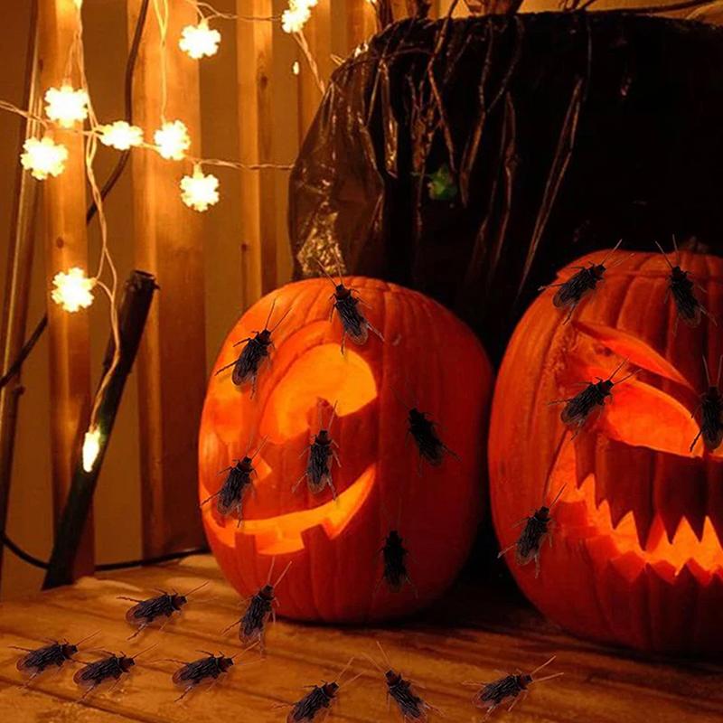 20 Buc Halloween Simulare Insectă Gândac Păianjen Centiped Scorpion Plastic Glumă Insectă Amuzant Halloween Decorațiune Bricolaj