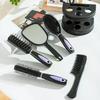 5Pcs Mirror Comb Set Air Cushion Curly Hair Ribs Comb Girls Special Smooth Hair Massage Fluffy Comb