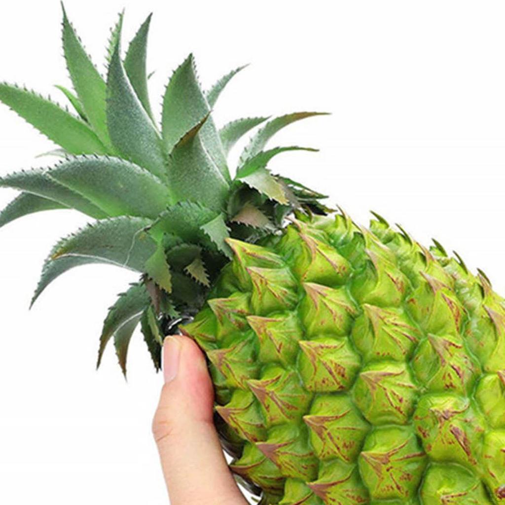Artificial Pineapple Figurine Fruit Decorative Crafts for Children Education Bedroom