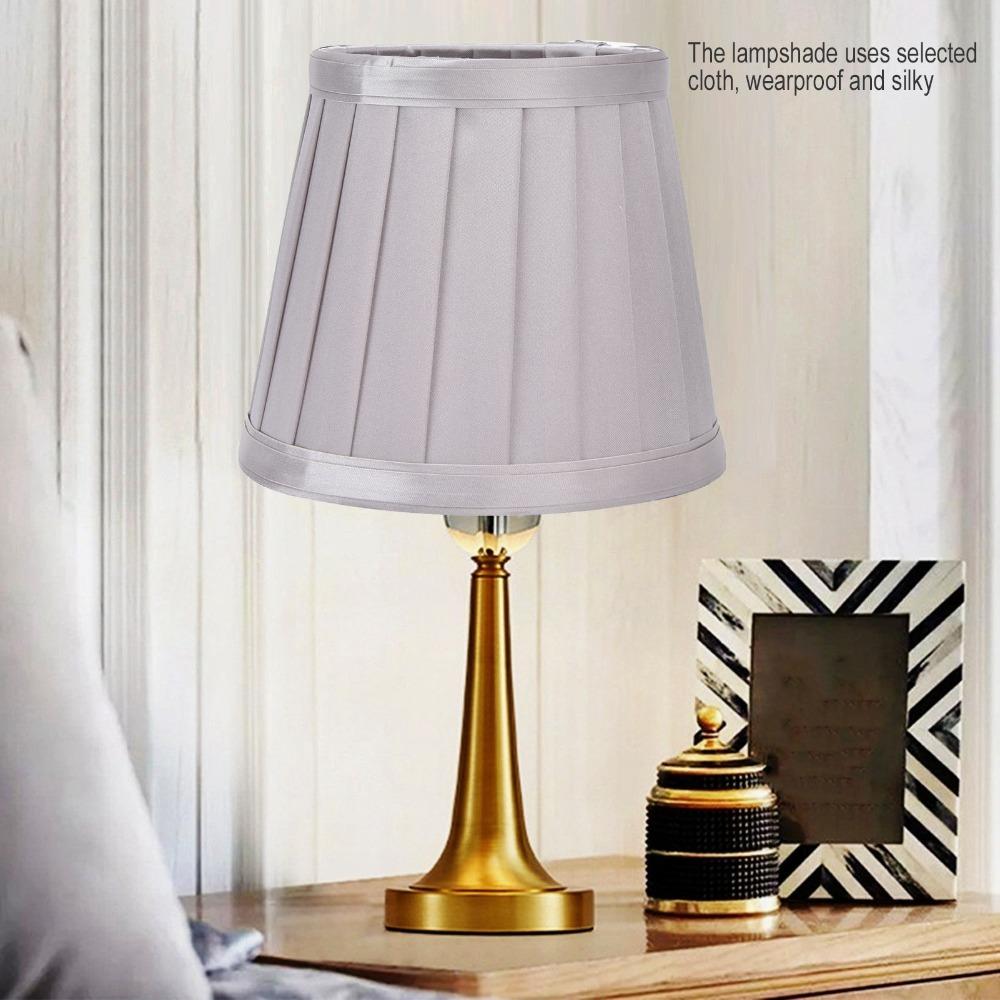 2PCS Lightweight Table Lampshade Clip On Design Lamp Shades Modern Simple Lampshade  Chandelier