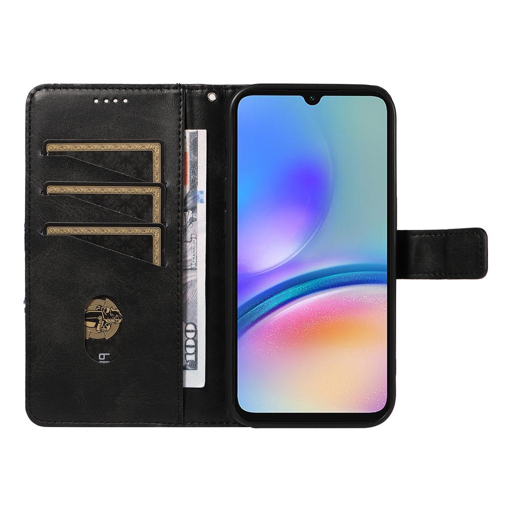 For Samsung Galaxy A05s 4G Case Wallet Shockproof Leather Phone Cover Geometric Line