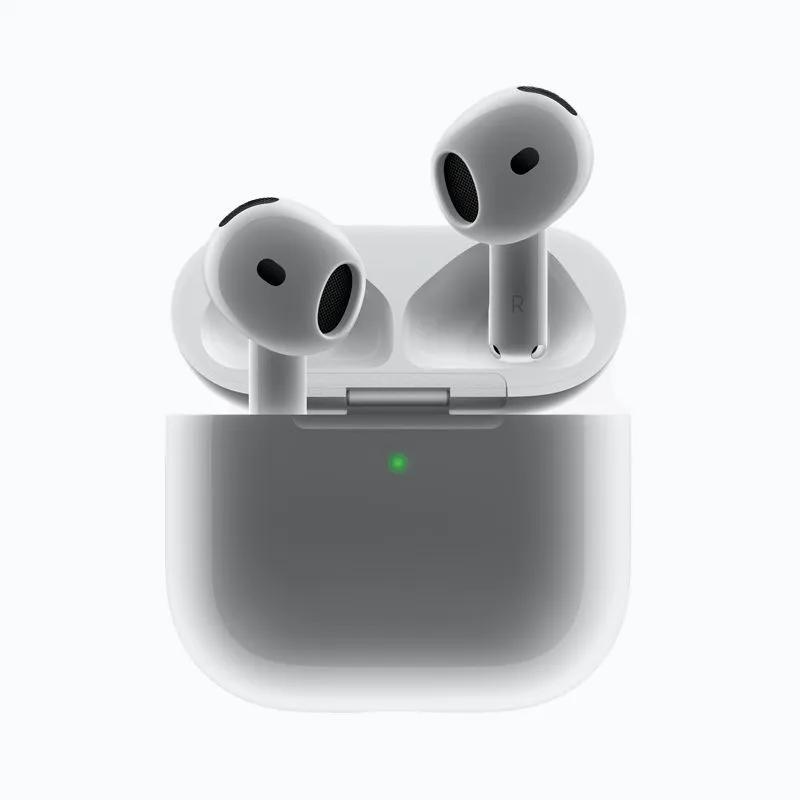 All New Apple AirPods 4 Earphone Wireless Earbuds H2 Chip Bluetooth USB Type-C Clear Call Quality Instant Connection with iPhone iPad