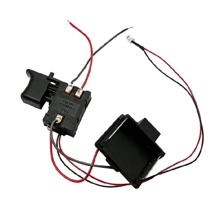 Styles Reciprocating Chainsaws Switches With LED Light Changeable Speed Power Tool Switches For 18V 21V