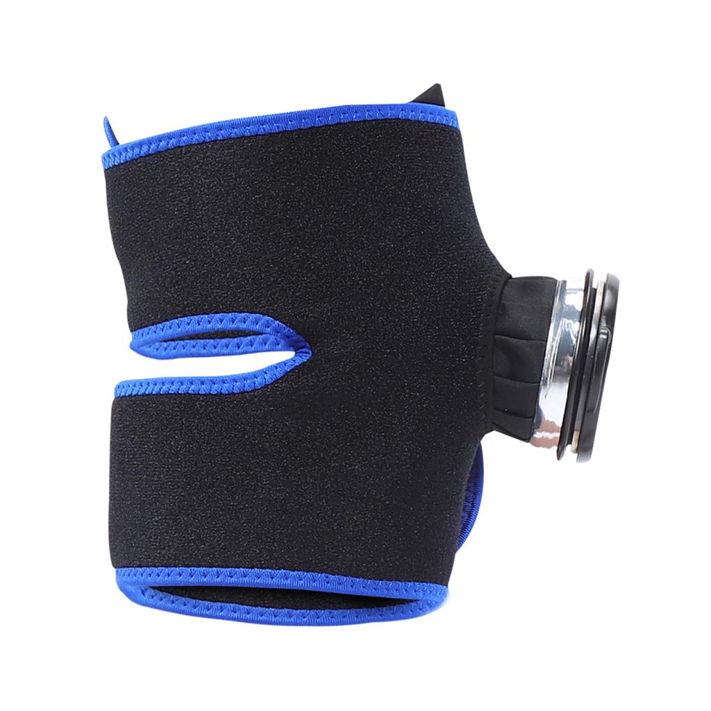 Eis Heißkompresse Physiotherapie-Set Knie Knöchel Ellbogenbandage Schwarz 9 Zoll Eisbeutel