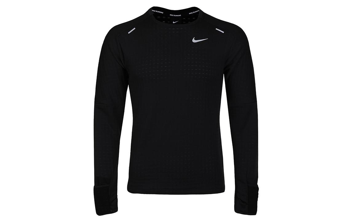 Nike Dri Fit T Shirts Men s Black Crew Neck Moderate Straight Fit CU6084-010 XL