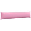 Sofa Cushions 2 Pcs Pink 200 X 40 Cm Fabric