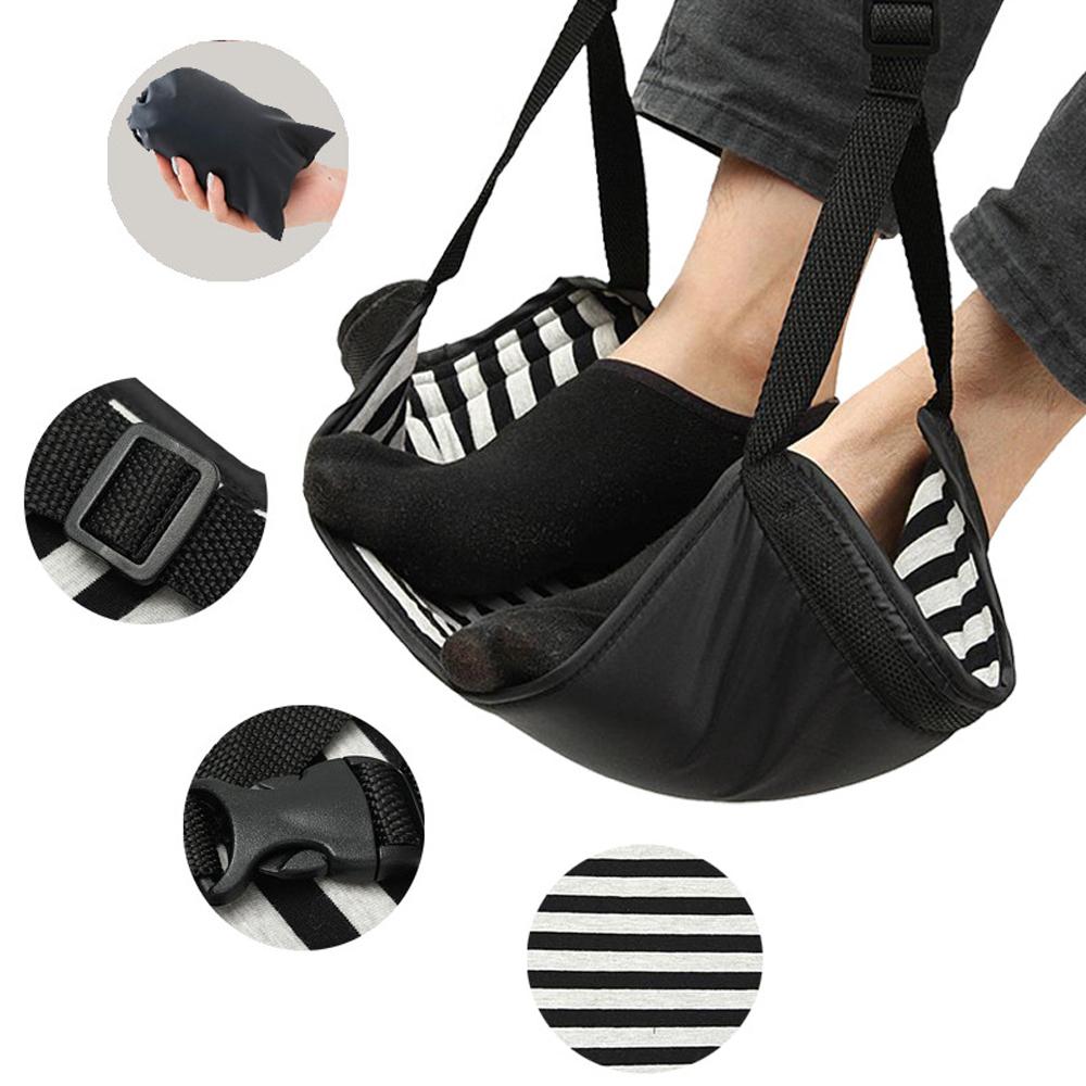 Suport pentru picioare portabil Suport pentru picioare de transport Perne de călătorie Hamac pentru picioare Suport pentru picioare de avion cu spumă cu memorie Accesorii de călătorie