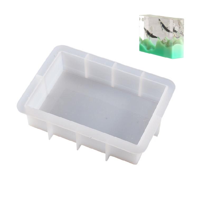 

Rectangular Resin Mold Crafting Enthusiasts Present Craft Moulds Perfect for Crafting Book Stands and Decorative Item S