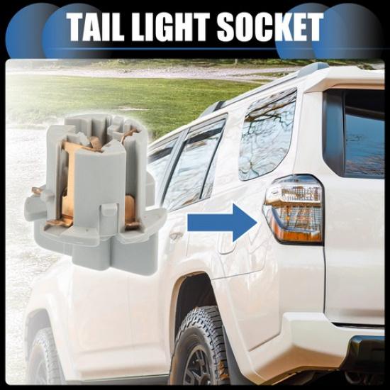 2pcs Tail Light Socket Parking Lamp Adapter No.9007560057 for TOYOTA 4RUNNER