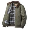 Men's 2024 Washed Cotton MA1 Flight Bomber Jacket - Spring/Autumn