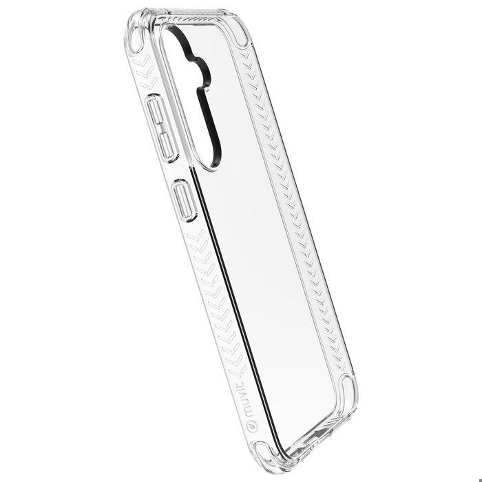 Coque - Muvit - SAMSUNG GALAXY S23 FE - Transparent - Antichoc - Souple