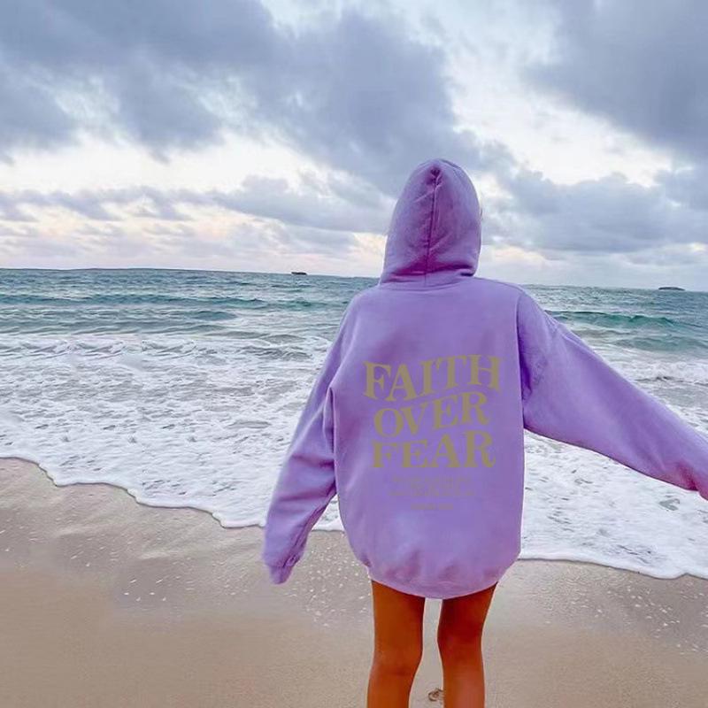 2023 Women's 'Faith Over Fear' Hooded Sweatshirt