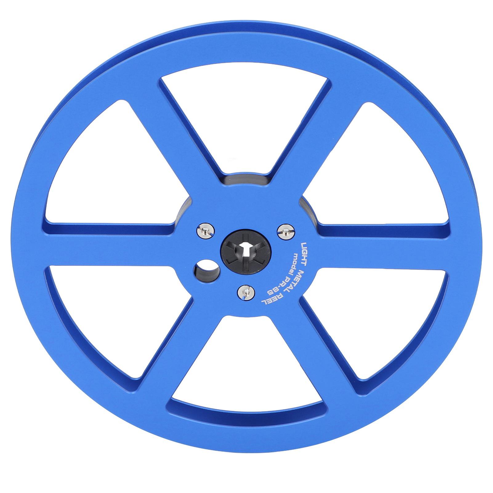 

14 7-дюймовая пустая катушка для ленты 6 отверстий алюминиевый сплав катушка для записи звука на открытой катушке машина для открытия диска синий