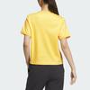 Adidas Badge Of Sport Graphic Print Round Neck Short Sleeve T-Shirt Women Tops Bright-Yellow JI6864