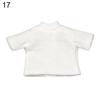 Ob11 Doll Clothes Striped Tops T-shirt Shorts Socks Suit Knitted Sweatshirt For Mini 1/12 Doll Cute Surprise Face Boy Girl Gift
