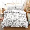 Cute Cartoon Dragonfly 3 Piece Bedding Set Soft Microfiber Duvet Cover Set with Pillowcases for Kids Bedroom Decor All Season