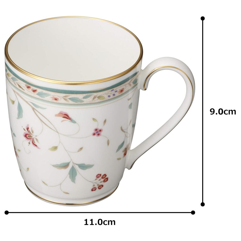 Mug Noritake Floral Bone, 295 cc, imprimé, Chine, T97280/4409