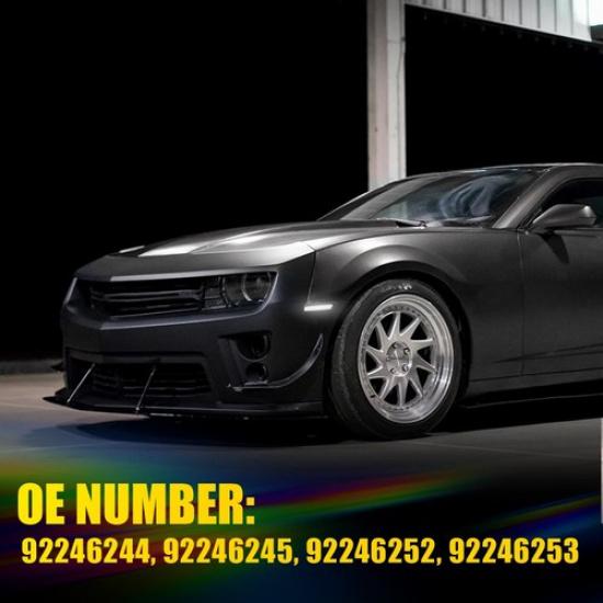 Flowing Amber White Red LED Blue Side Signal For Light 2010-2015 Chevy Camaro