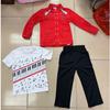 Movie Michael Jackson Beat It Red Jacket Pants Wig For Kids Boys Halloween Brithday Christmas Party Costume