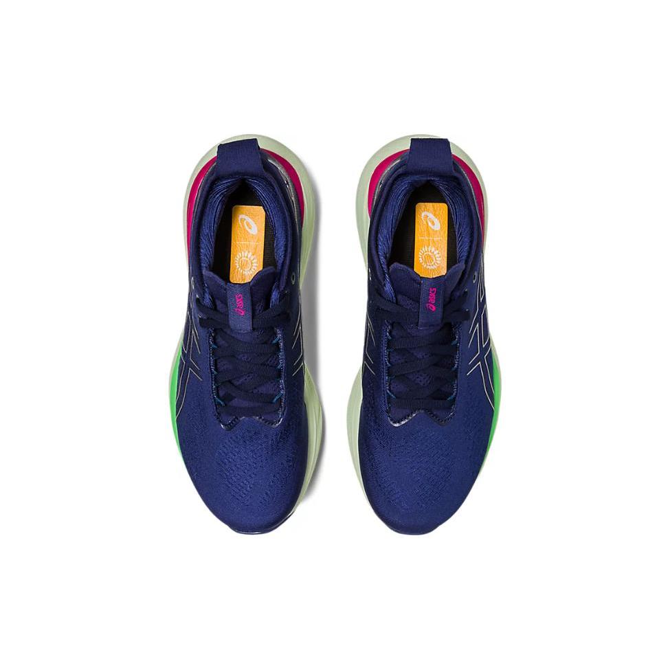 ASICS Gel Nimbus 25 Indigo Blue Pure Silver Women's 1012B356-400