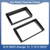 9 /10 INCH Change To 11.5/13 INCH ABS+PC Car Audio GPS Carplay Android System Installation Frame Fascia Fitting Panel Kit