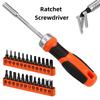Rotating Handle Screwdriver Set Cross Shaped Multifunctional Screwdriver Multi Angle