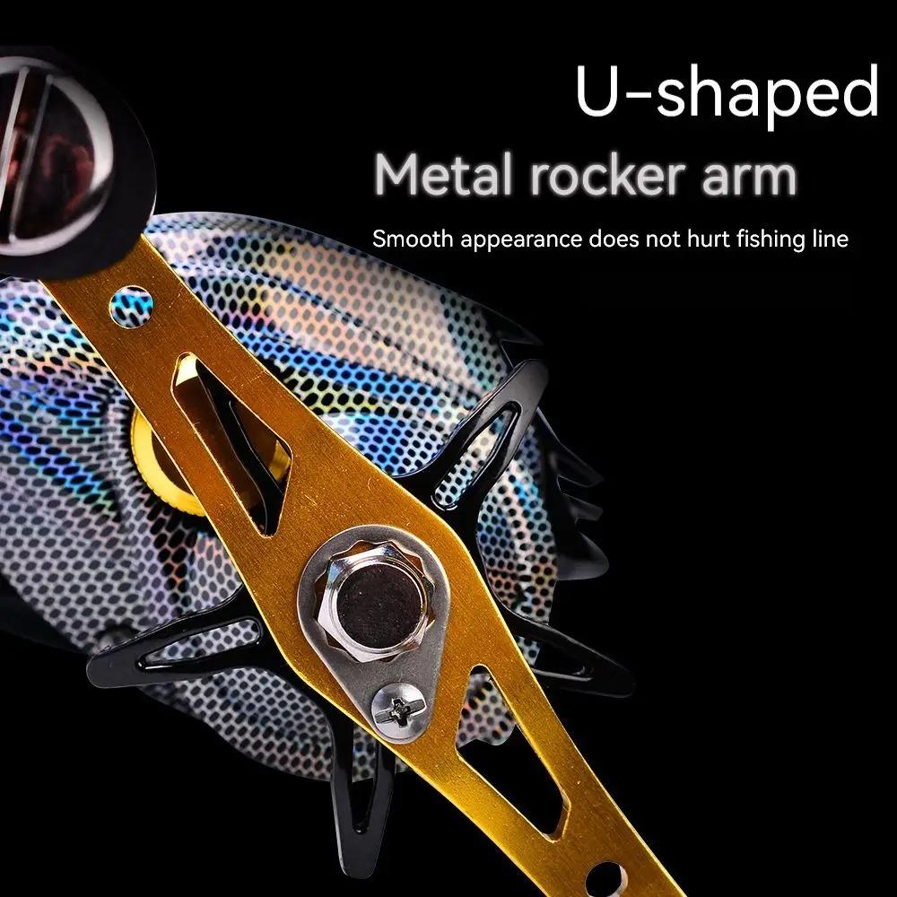 Neu Metall Wasser Tropfen Reel 18 + 1BB Achse Reel Reel 7,2:1 getriebe Verhältnis Links/rechts Hand Spool Angeln Reel Süßwasser Salzwasser Universal