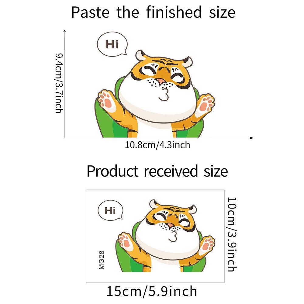 Cartoon Cute Animal Combination Switch Bedroom Living Room Home Decoration Switch Sticker