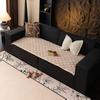 Corduroy Solid Color Thickened Non-Slip  Explosion Machine Washable Sofa Cushion Bay Window Cushion  New Straight Row Seat Cushion