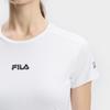 Fila Black Refreshing Breathable Sports Casual Daily T-Shirt Women Tops Jade-White A11W431112FWT