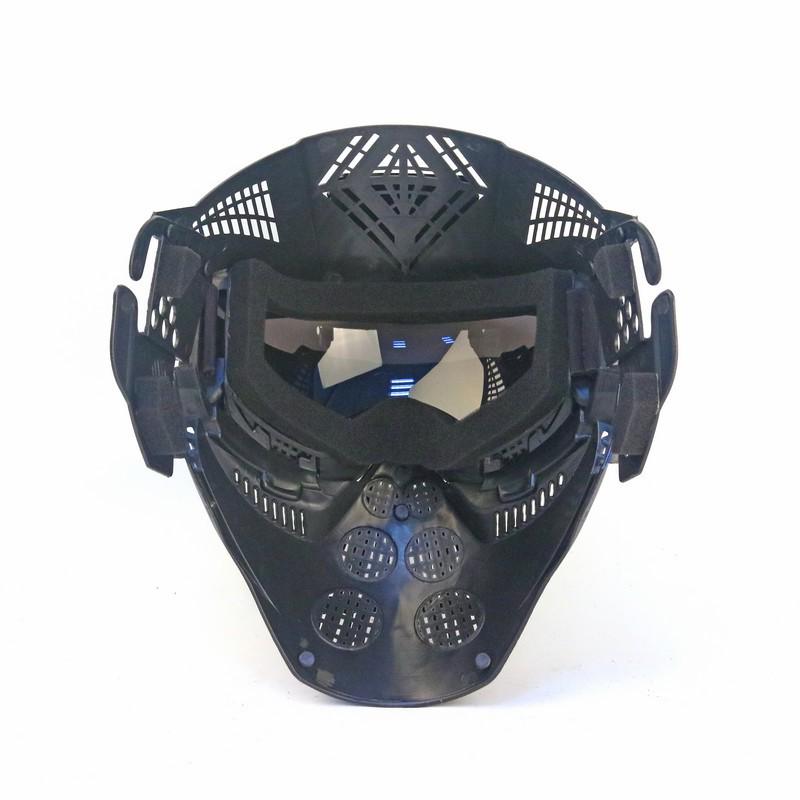 Transformers K1 Tactical Grey Full Face Paintball Mask with PC Lens