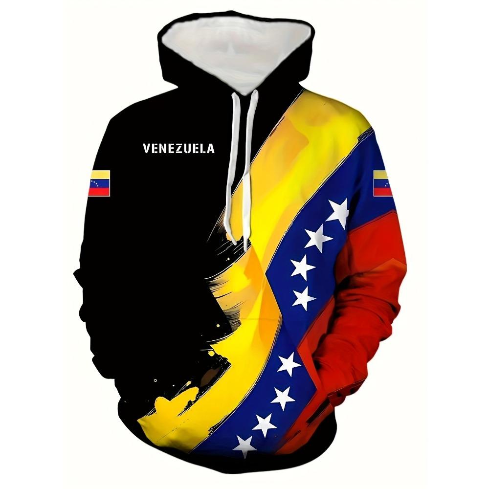 

Men s Hoodie for the Autumn of Features a Casual and Fashionable 3D National Flag Print on the Street 6XL