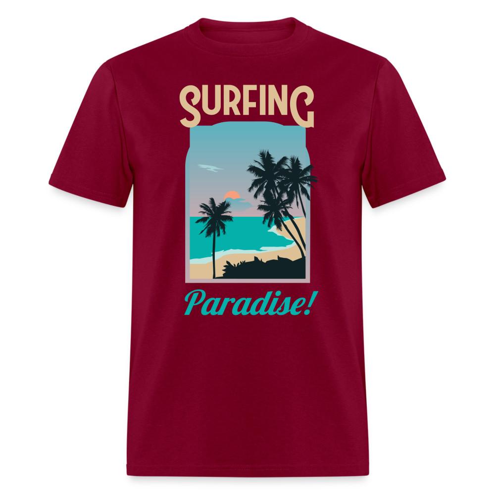 

Surfing Paradise shirt Sunset Ocean Beach Surfing is life T-Shirt Size S-6XL 4XL