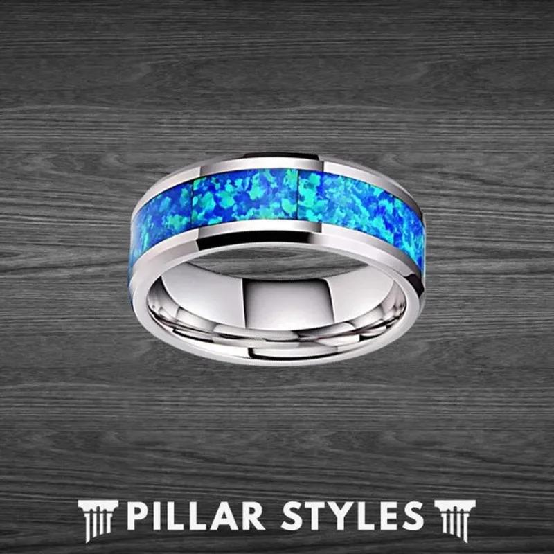 Cool Gold Color Men Dragon Pattern Crystal Animal Rings Punk Man Jewelry for Party Wedding Accessories