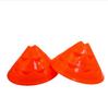 Mixed Color Round Football Training Cone Set with Thickened Base