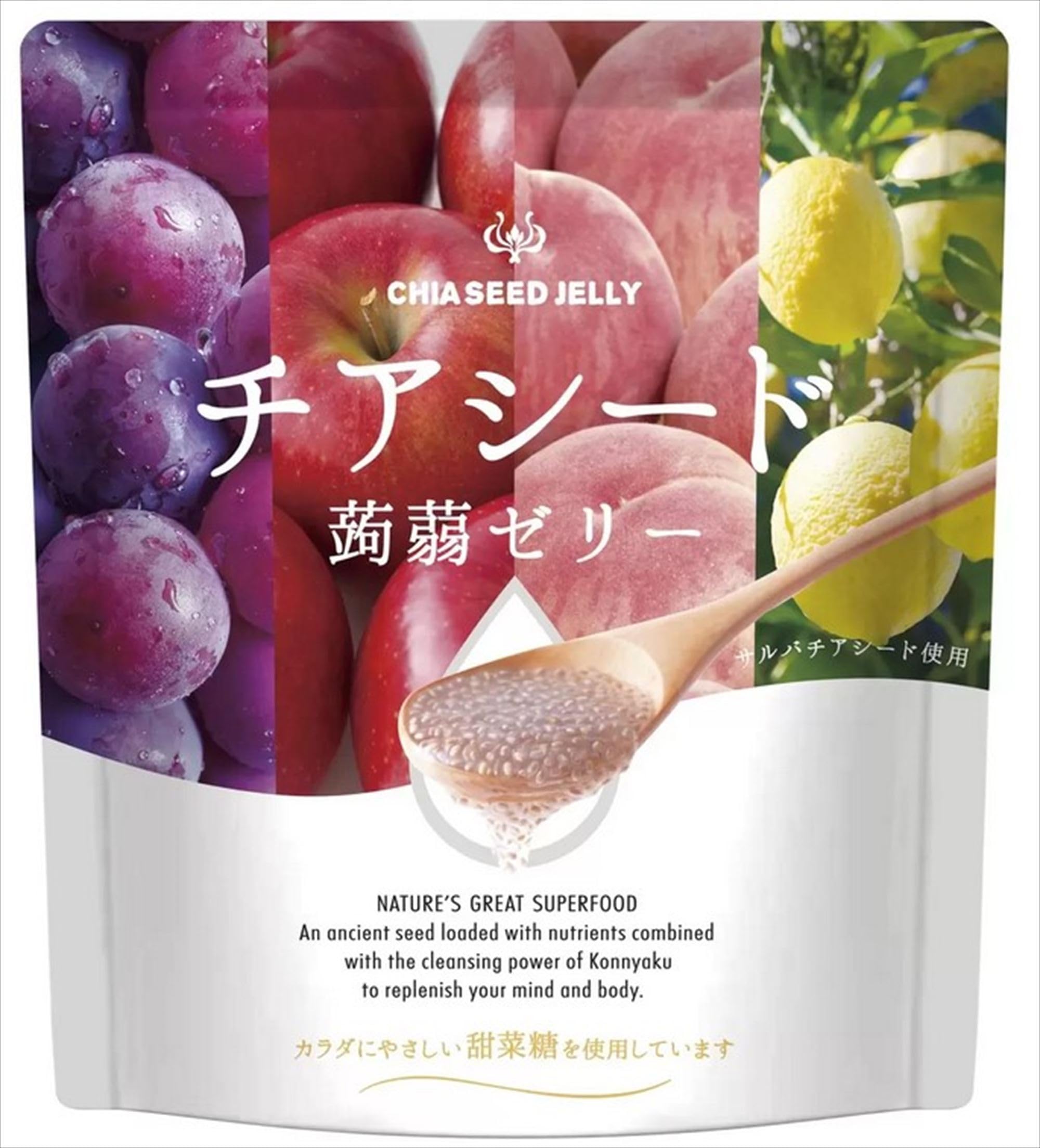 

Chia Seed Konjac Jelly (60 pieces)