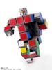 TAMASHII NATIONS Chogokin approximately ABS painted action figure Rubik's Cube, 145mm, & die-cast,